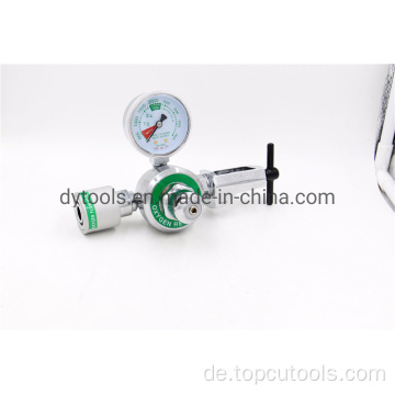 Medizinischer Hochdruck-Sauerstoffregler mit Durchflussmesser